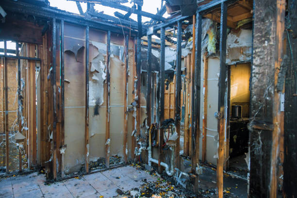 Professional Emergency Fire Cleanup technician working in Bradenton, FL